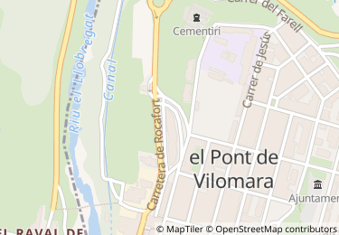 Vivienda, El Pont de Vilomara i Rocafort