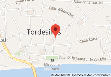 Garaje en calle corpues, Tordesillas