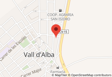 Local comercial en avinguda  villafranca, 30, Vall d'Alba