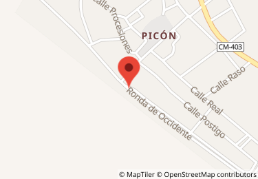 Vivienda en ronda de occidente, Picón