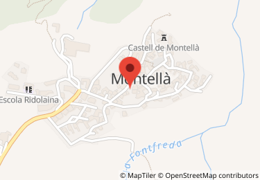 Vivienda en urbanització prat giro, Montellà i Martinet