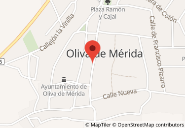 Finca rústica en marianes, Oliva de Mérida