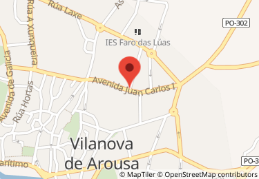 Garaje en avenida juan carlos i y calle lavadero, Vilanova de Arousa
