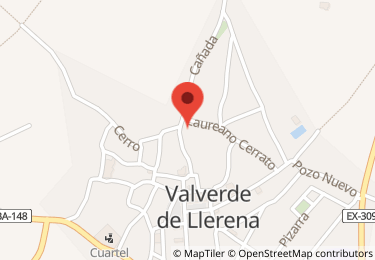 Vivienda en calle llano, 6, Valverde de Llerena