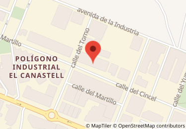 Nave industrial en calle martillo ptda canastel, San Vicente del Raspeig
