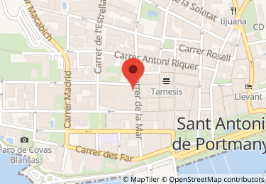 Vivienda en calle vara de rey, Sant Antoni de Portmany