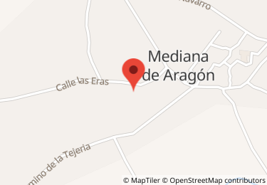 Vivienda en camino tejería, 3, Mediana de Aragón