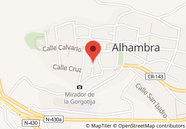 Vivienda en paseo del roce, 21, Alhambra