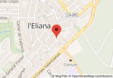 Local comercial en calle fuerzas armadas, 10, L'Eliana