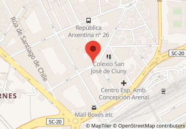 Local comercial en rúa da rosa, Santiago de Compostela