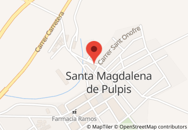 Vivienda en carrer major, 23, Santa Magdalena de Pulpis