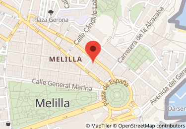 Local comercial en calle m de cervantes, 4, Melilla