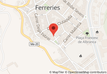 Vivienda en plaza menorca, 1, Ferreries