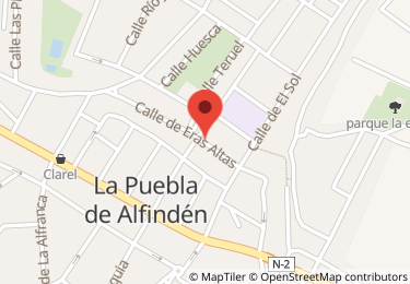 Inmueble en calle de la iglesia, 5, La Puebla de Alfindén