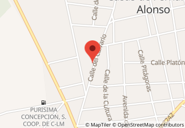 Vivienda en calle calvario, 56, Casas de Fernando Alonso